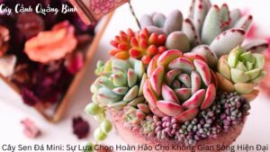 Cây Sen Đá Mini: Sự Lựa Chọn Hoàn Hảo Cho Không Gian Sống Hiện Đại